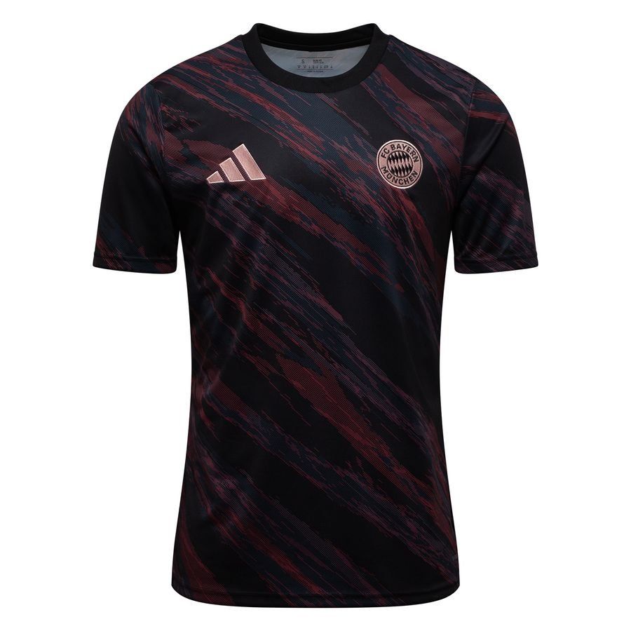 Bayern München Training T-Shirt Pre Match - Black - Men's-SoccerKits Hub | Buy Soccer Jerseys Online
